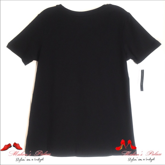 Nike Black/Gold Metallic Print Short Sleeve Tees - Picture 3 of 4